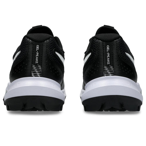 Asics Gel Peake 3 Rubber Cricket Shoe Black/White