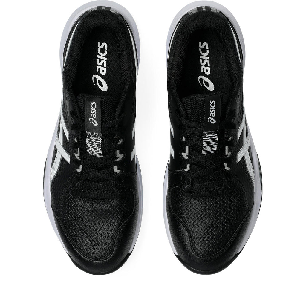 Asics Gel Peake 3 Rubber Cricket Shoe Black/White