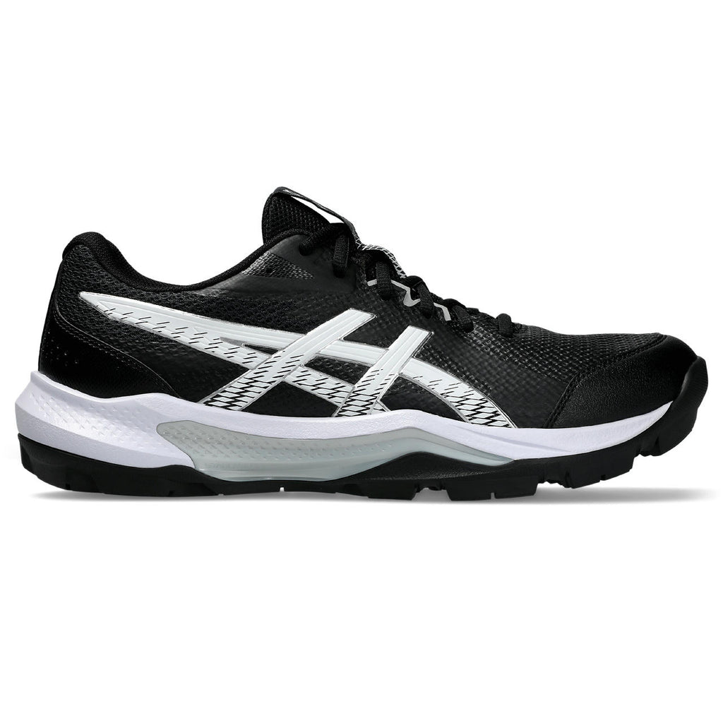 Asics Gel Peake 3 Rubber Cricket Shoe Black/White