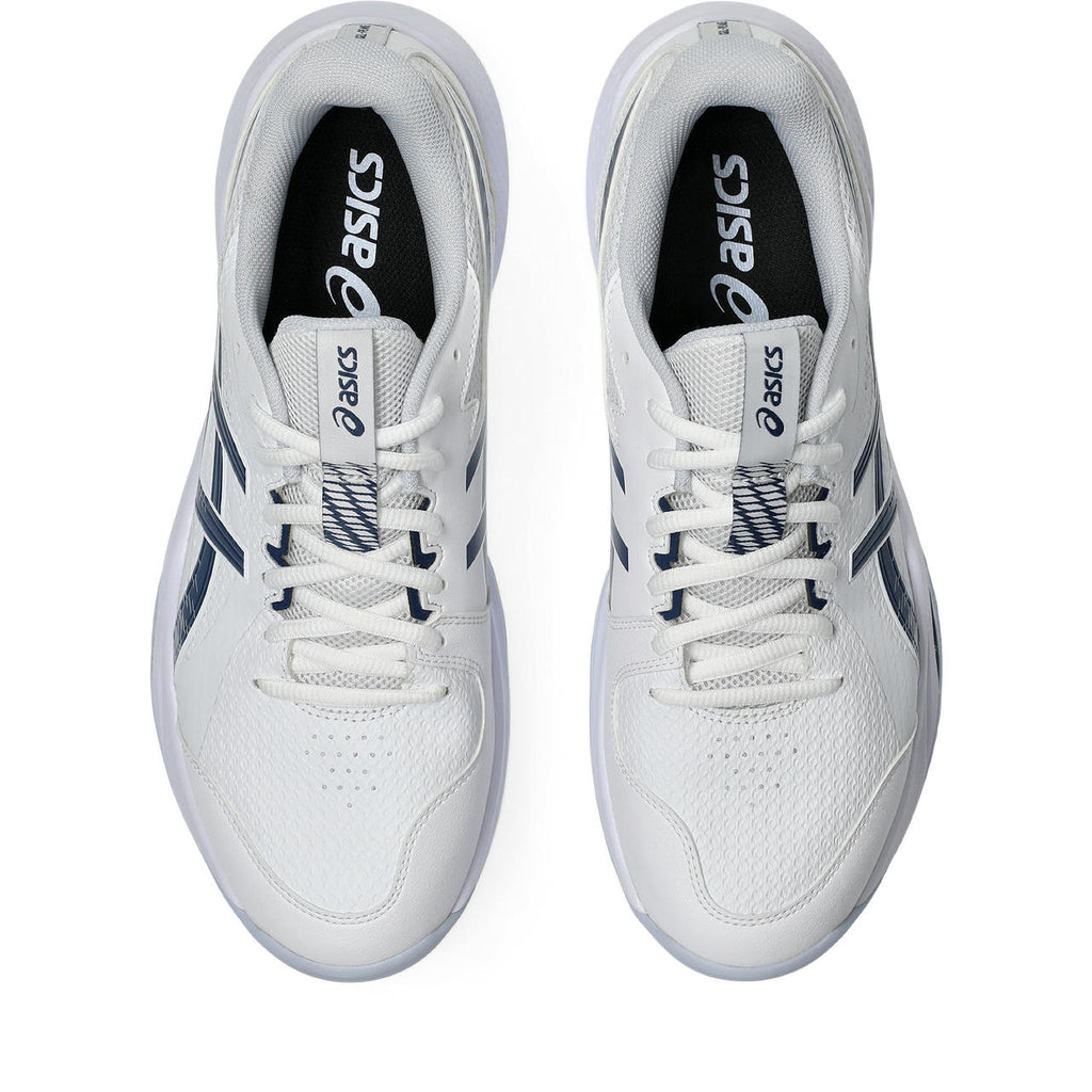 Asics Gel Peake 3 Rubber Cricket Shoe White/Blue