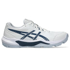 Asics Gel Peake 3 Rubber Cricket Shoe White/Blue