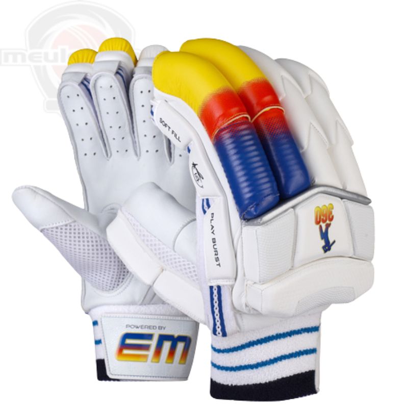 360 Play Burst EM Cricket Batting Gloves
