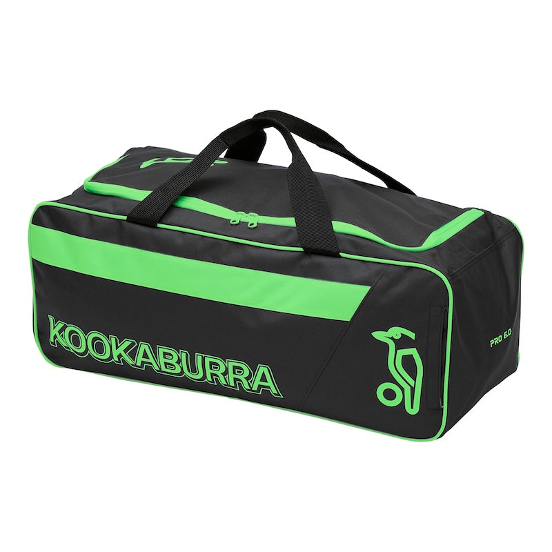 Kookaburra Pro 6.0 Holdall Cricket Bag 25 Black/green