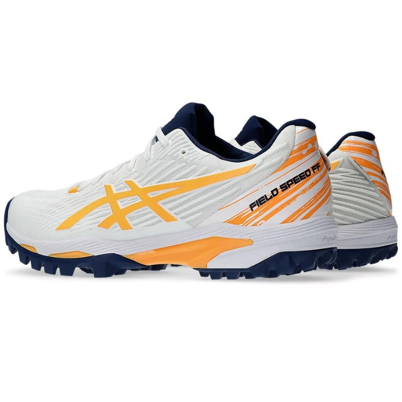 Asics Field Speed FF Shoes White/Stadium Orange