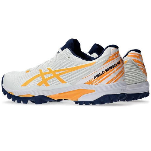 Asics Field Speed FF Shoes White/Stadium Orange
