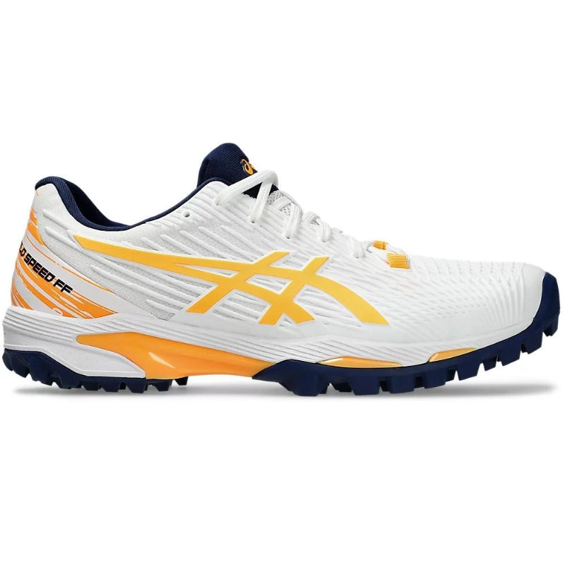 Asics Field Speed FF Shoes White/Stadium Orange