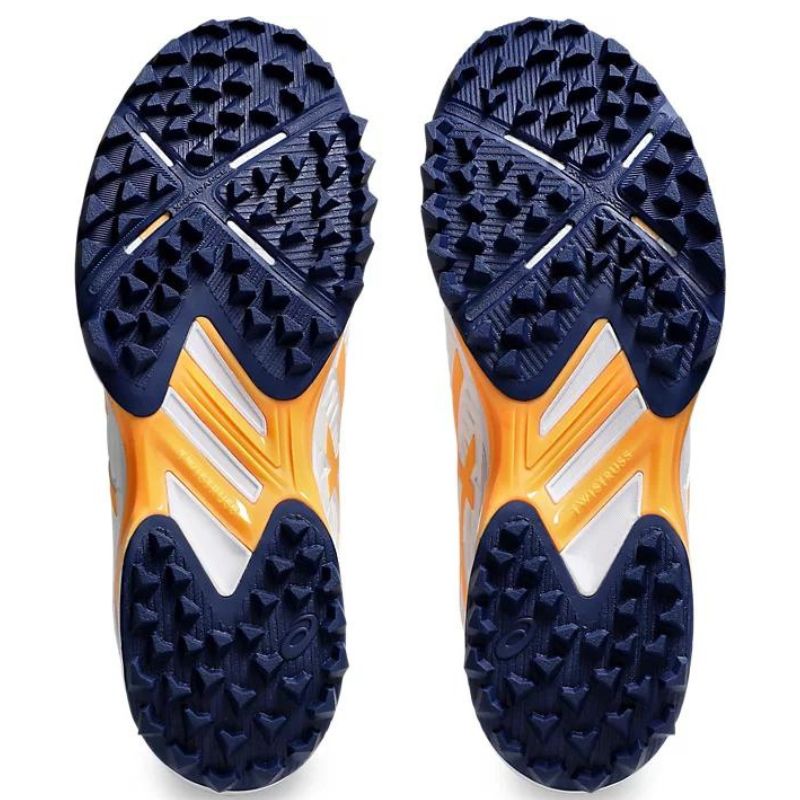 Asics Field Speed FF Shoes White/Stadium Orange