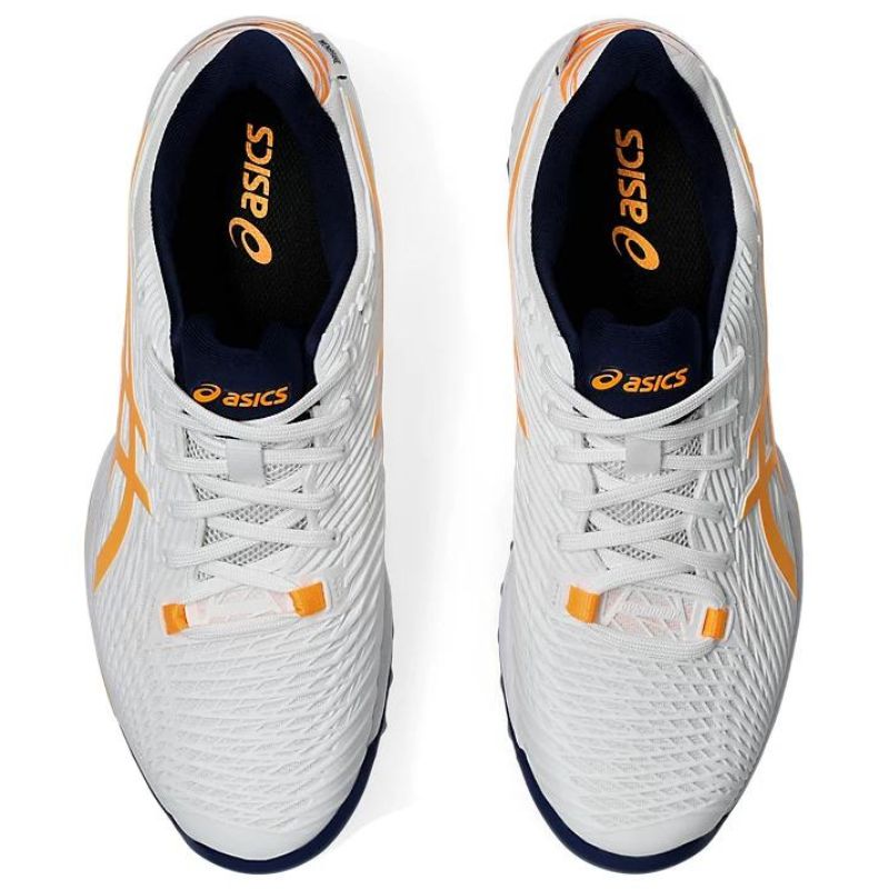 Asics Field Speed FF Shoes White/Stadium Orange