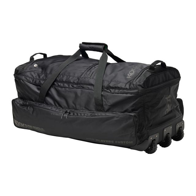 Kookaburra Pro Players Custom Wheelie Bag Black