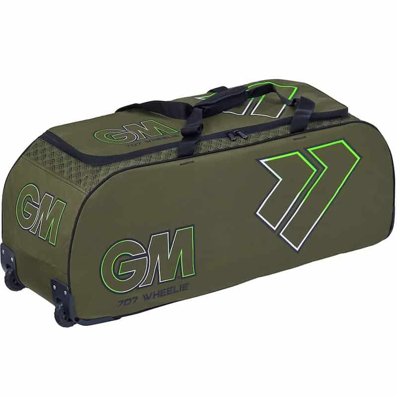 Gunn & Moore 707 Wheelie Cricket Bag Khaki
