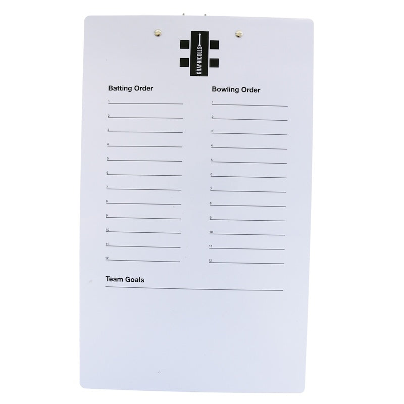 Gray Nicolls Cricket Coaching Clipboard