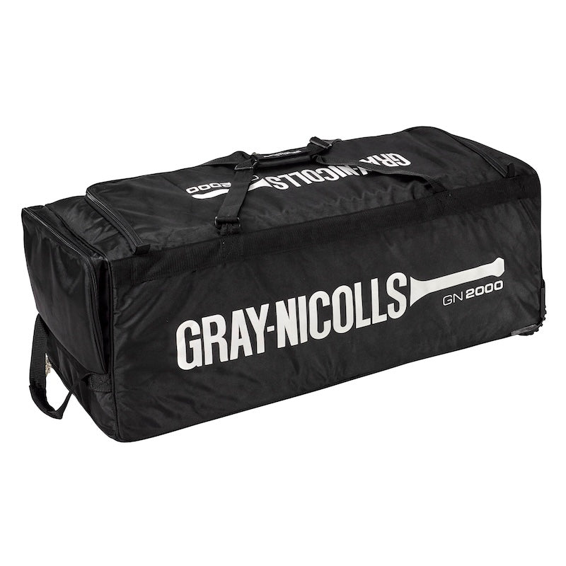 Gray Nicolls GN2000 Cricket Wheel Bag Black