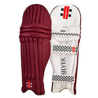 Gray Nicolls Silver Cricket Batting Pads Coloured