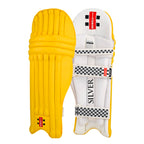 Gray Nicolls Silver Cricket Batting Pads Coloured