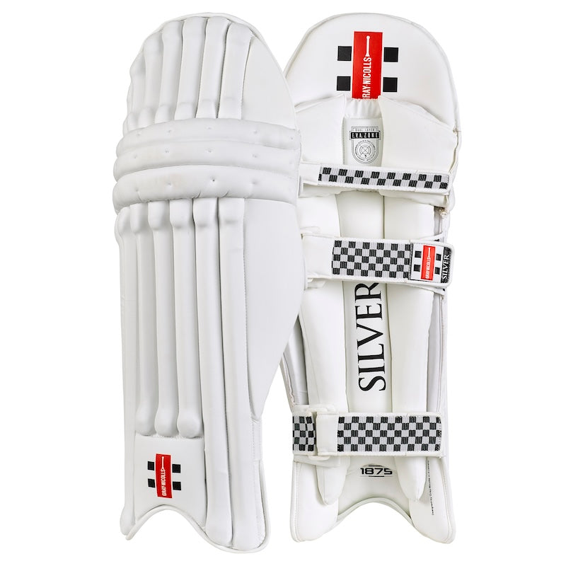 Gray Nicolls Silver Cricket Batting Pads