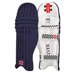 Gray Nicolls Silver Cricket Batting Pads Coloured