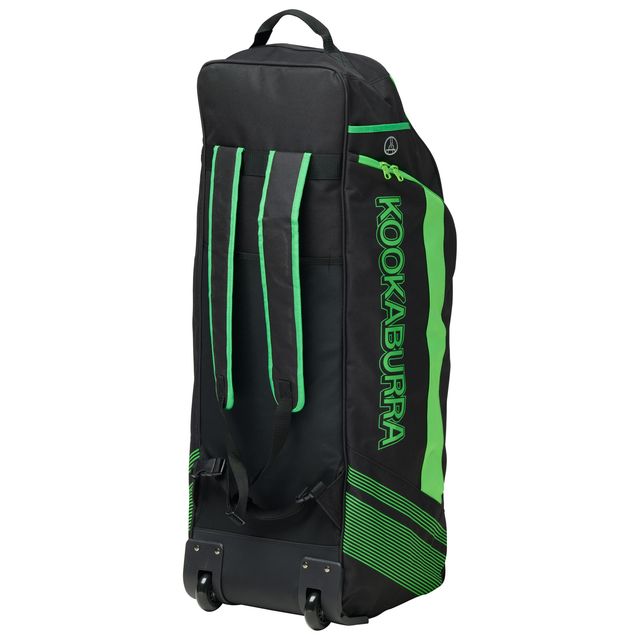 Kookaburra Pro 2.0 Wheelie Duffle Bag Black/Lime