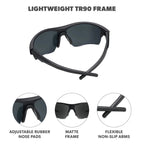 Knockaround Flight Paths Black on Black