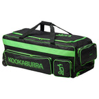 Kookaburra Pro 1.0 Wheelie Bag Black/Lime