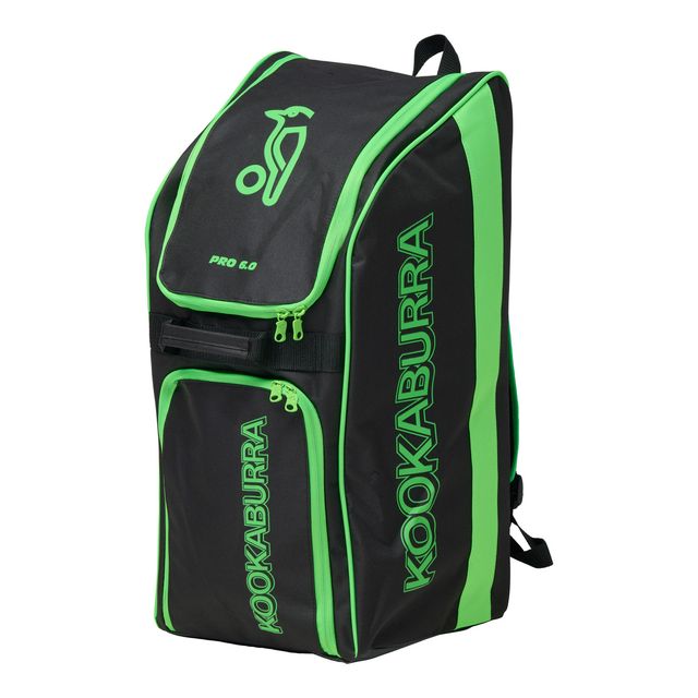 Kookaburra Pro 6.0 Duffle Bag Black/Lime