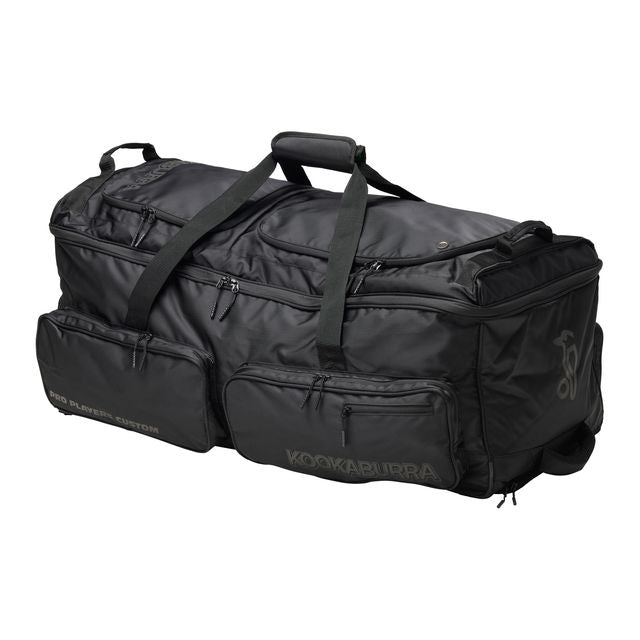 Kookaburra Pro Players Custom Wheelie Bag Black
