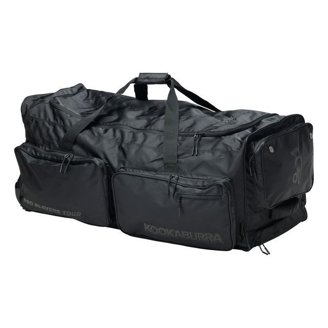 Kookaburra Pro Players Tour Wheelie Bag Black