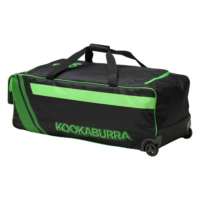 Kookaburra Pro 2.0 Wheelie Bag Black/Lime