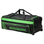 Kookaburra Pro 1.0 Wheelie Bag Black/Lime
